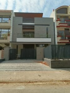B-road Brand New 10 Marla duplex kothi with lift for sale in sec-80 Mohali